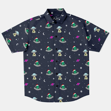 Xmas Abduction Hawaiian Shirt